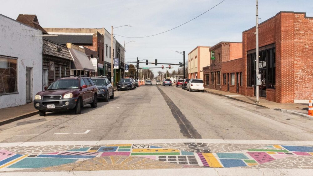 View of downtown Nixa