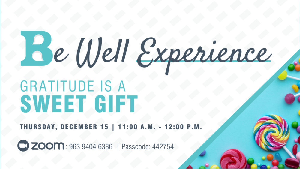 Be well dec experience
