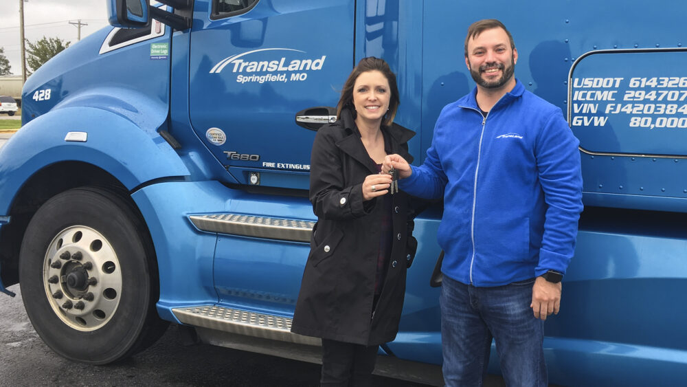 Cfo transland tractor donation