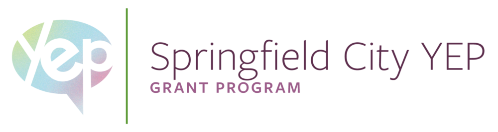 Graphic with YEP logo - Springfield City YEP Grant Program