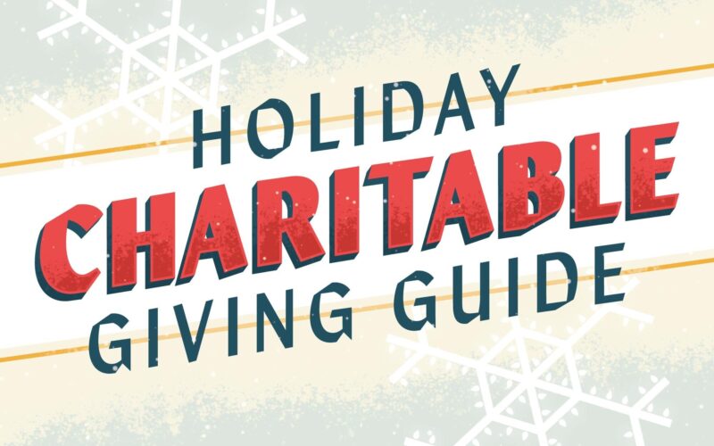 Giving guide graphic hero