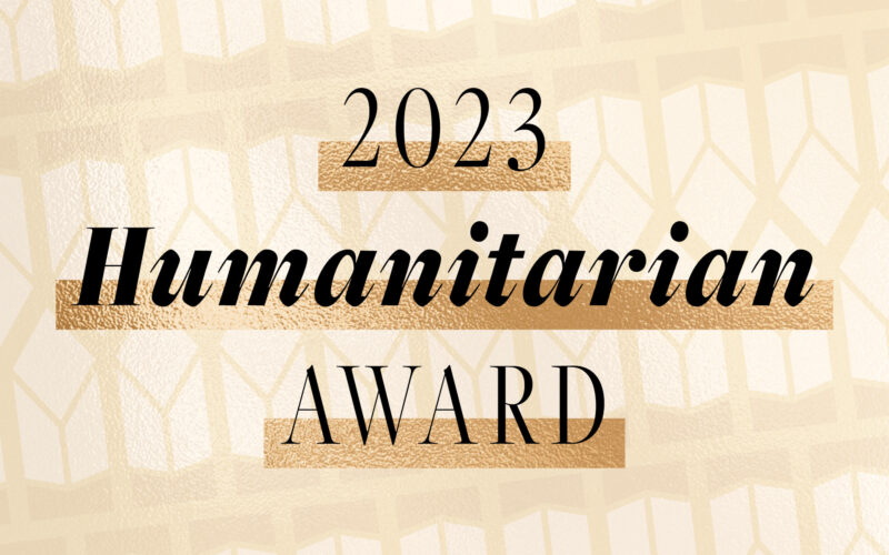Humanitarian award 2023 hero