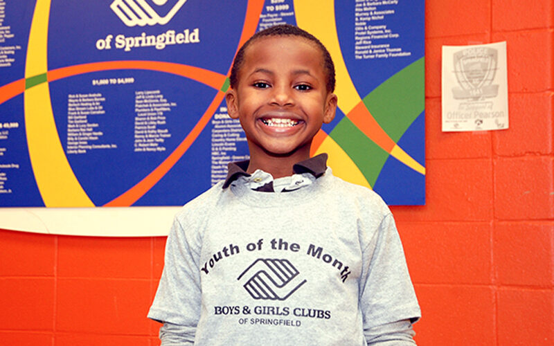 Portrait of a child who benefited from a Musgrave youth grant