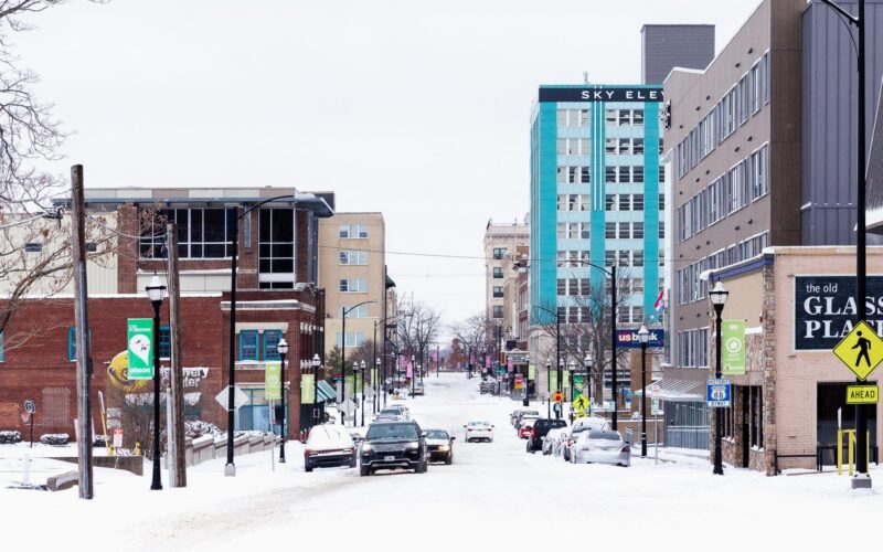 Snowy sgf downtown hero