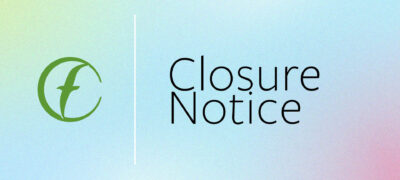 Closure notice